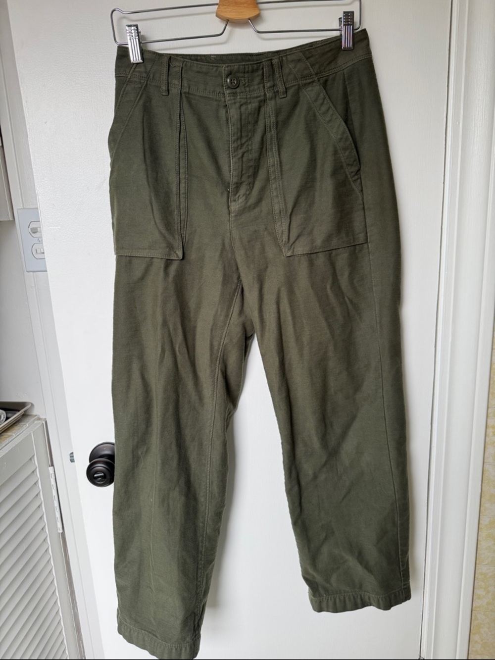 J crew Olive Green cargo Pants